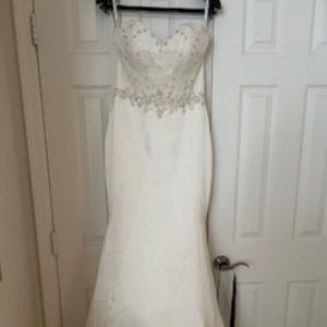 Mathew Christopher Wedding Dress never worn retailed for 8K+